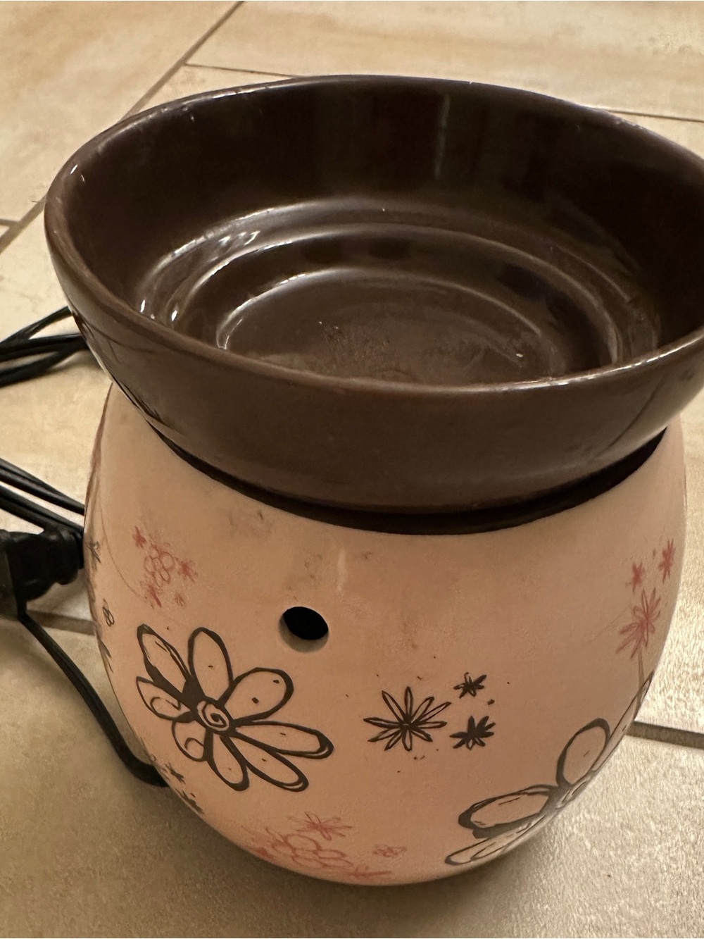 Scentsy Retired Doodle Bud Warmer